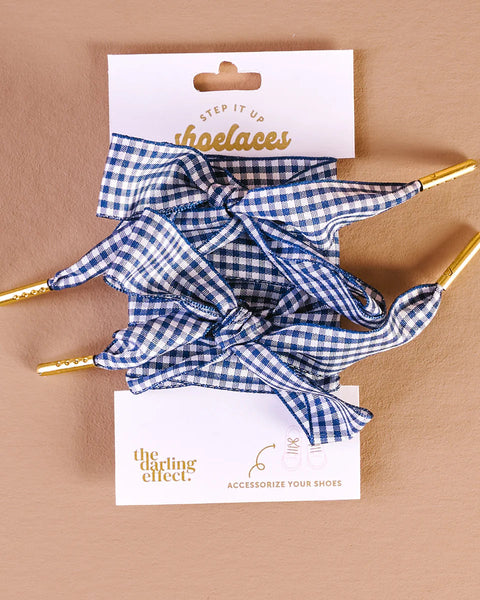 The Darling Effect - Step it Up Shoelaces - Gingham