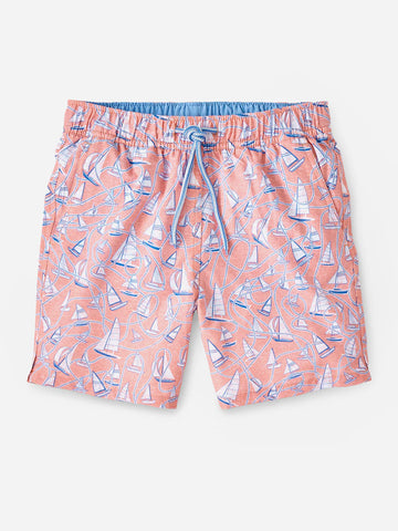 Peter Millar - Boats & Ropes Youth Swim Trunk