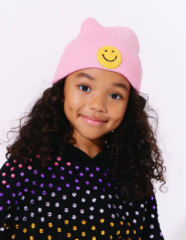 Lola & the Boys - Rainbow Happy Beanie