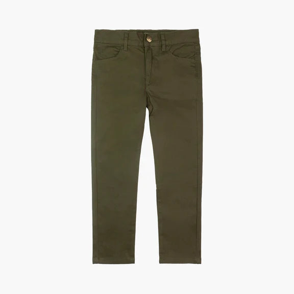 Appaman - Boys Skinny Twill Pant - Olive