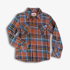 Appaman - Flannel Shirt - Clay/Jewel Plaid