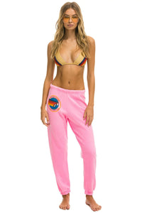 Aviator Nation - Kids Sweatpant - Neon Pink