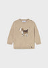 Mayoral - Intarsia Sweater - Dog