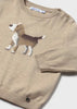Mayoral - Intarsia Sweater - Dog