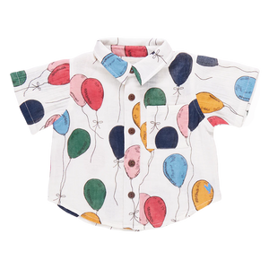 Pink Chicken - Boys Jack Shirt - Balloon Bunches