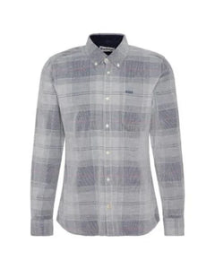 Barbour - Blair Tailored Tartan Cord Shirt - Blue Granite