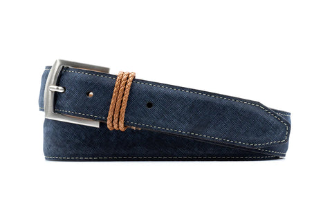 Martin Dingman - Bermuda Braid Belt - Navy