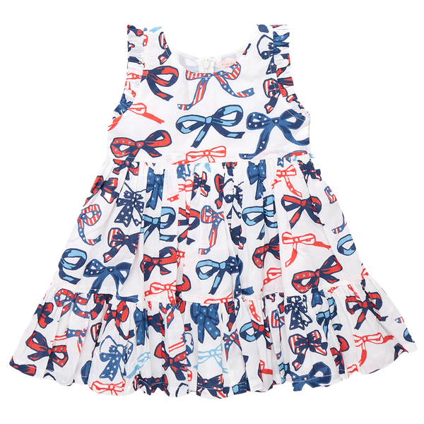 Pink Chicken - Kelsey Dress - Red White & Bows