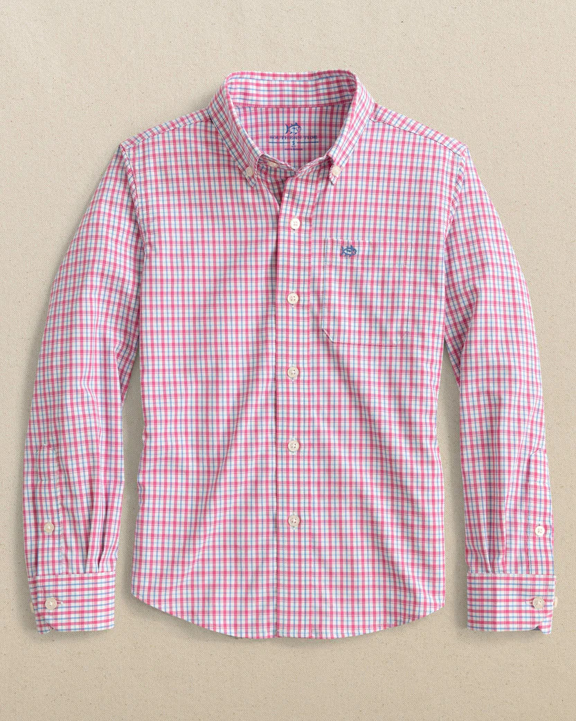 Southern Tide - Boys Intercoastal Broad Creek Sport Shirt