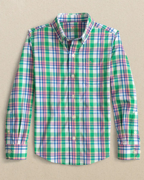 Southern Tide - Boys Intercoastal Broad Creek Sport Shirt