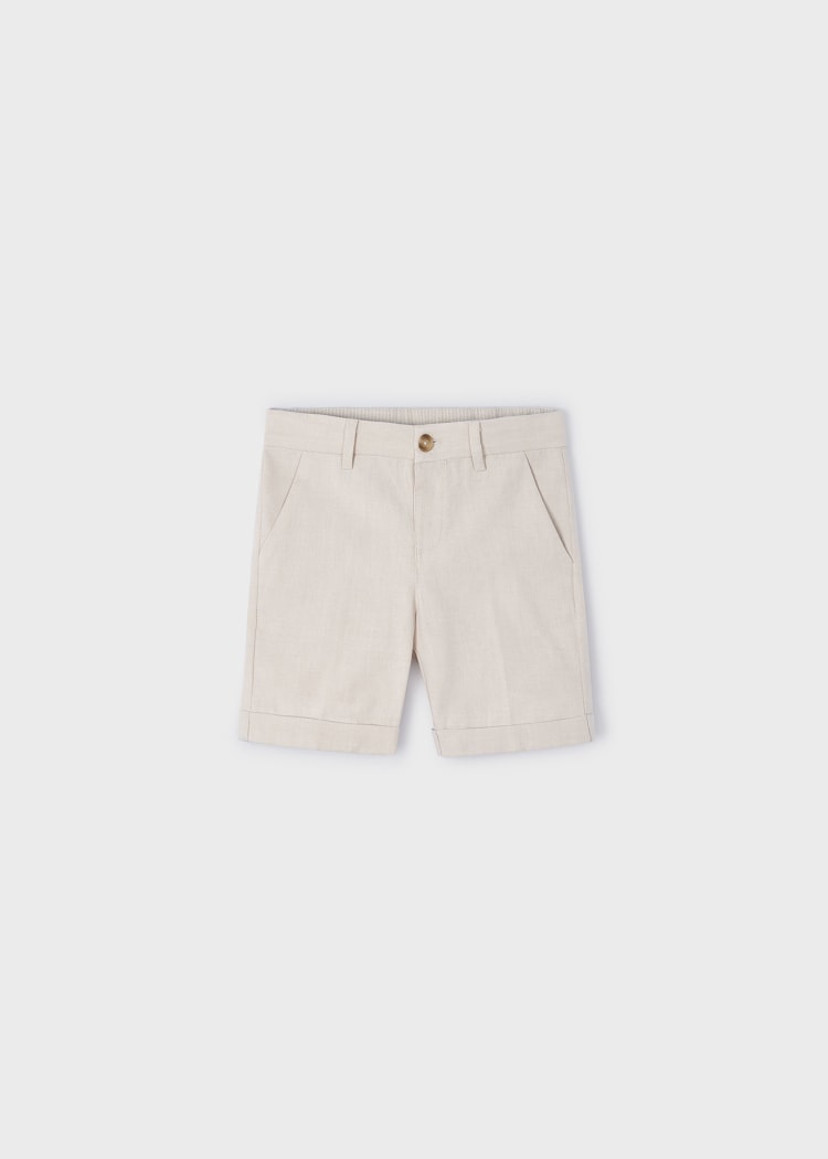 Mayoral - Basic twill Chino Shorts - Sesame