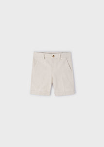 Mayoral - Basic twill Chino Shorts - Sesame