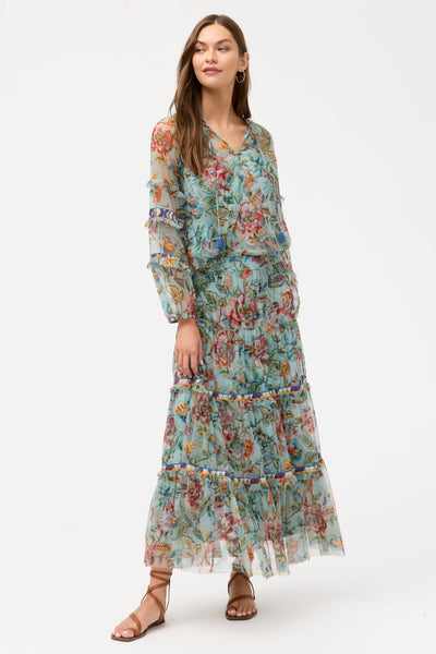 Johnny Was - Arcellis Tiered Skirt - Gillian