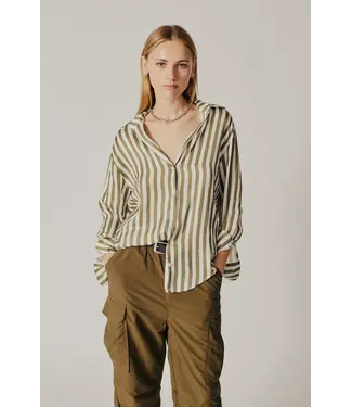 Deluc - Lamium Shirt - Striped Army Star