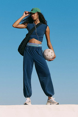 Free People - Hot Shot Crossover Set - Navy