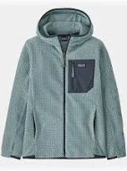 Patagonia - K's R1 Air-Zip Hoody- Thermal Blue