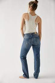 Free People - Crvy Siren Low Rise Straight Jean
