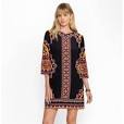 Johnny Was- Luna Shift Mini Dress- Kalessa