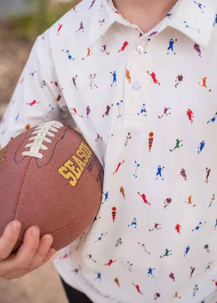Blue Quail - Performance Polo Shirt - First Down