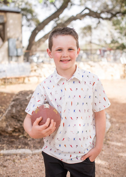 Blue Quail - Performance Polo Shirt - First Down