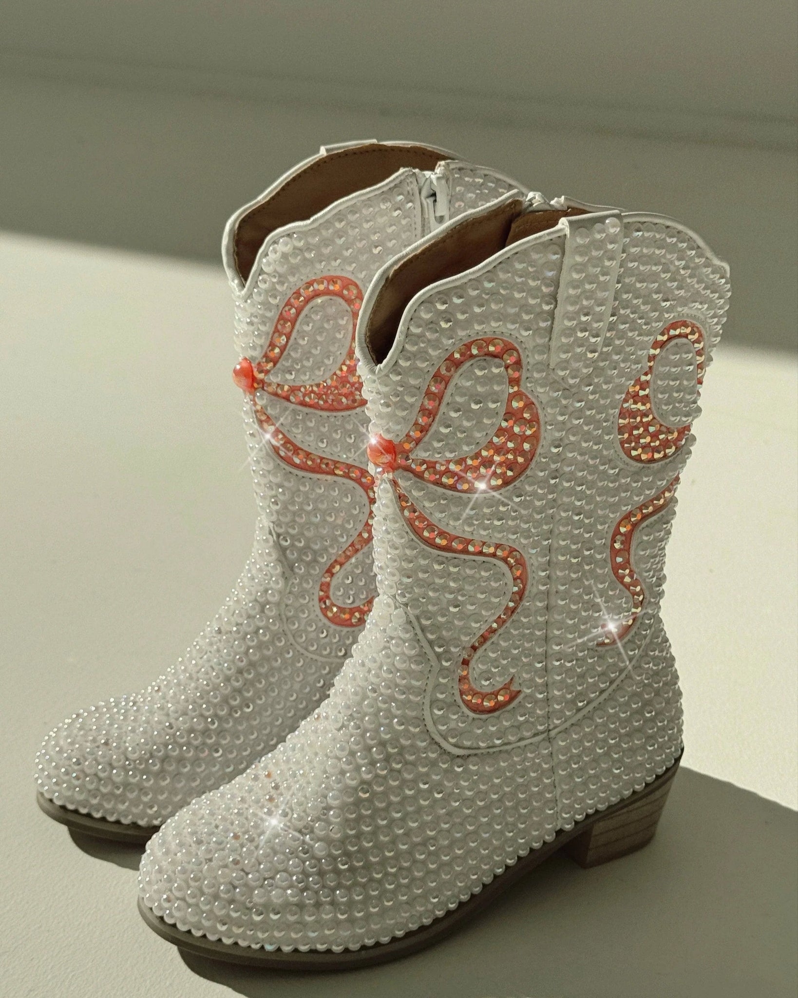 Lola & The Boys - Crystal Bow Cowgirl Boots