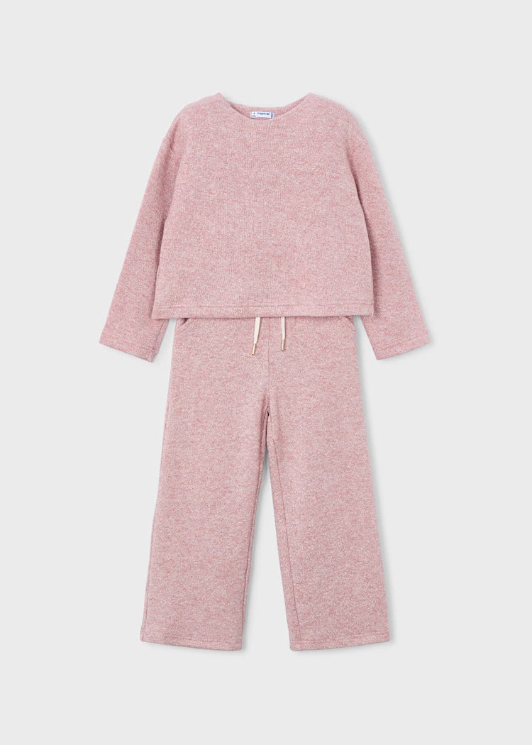 Mayoral - Knit Pants and Sweater Set - Makeup