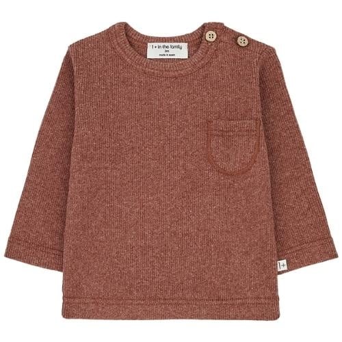 1+ in in the Family - Unai Long Sleeve Top - Pumpkin