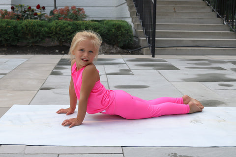 Yoga Baby - Hot Pink High Waisted Leggings
