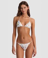 PQ Swim- Twisting Vines Rope Triangle Bikini