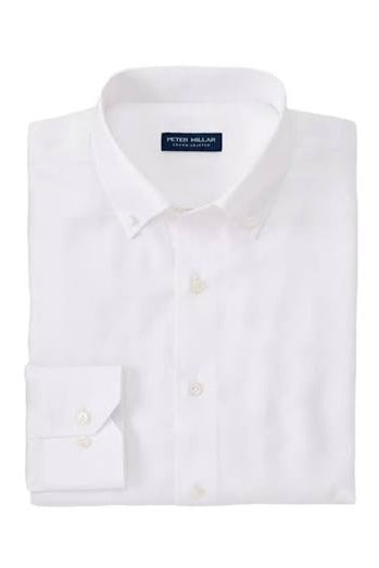 Peter Millar - JourneyMan Sport Shirt - White