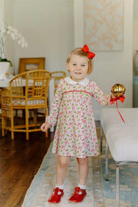 Proper Peony - Holly Bows Dress