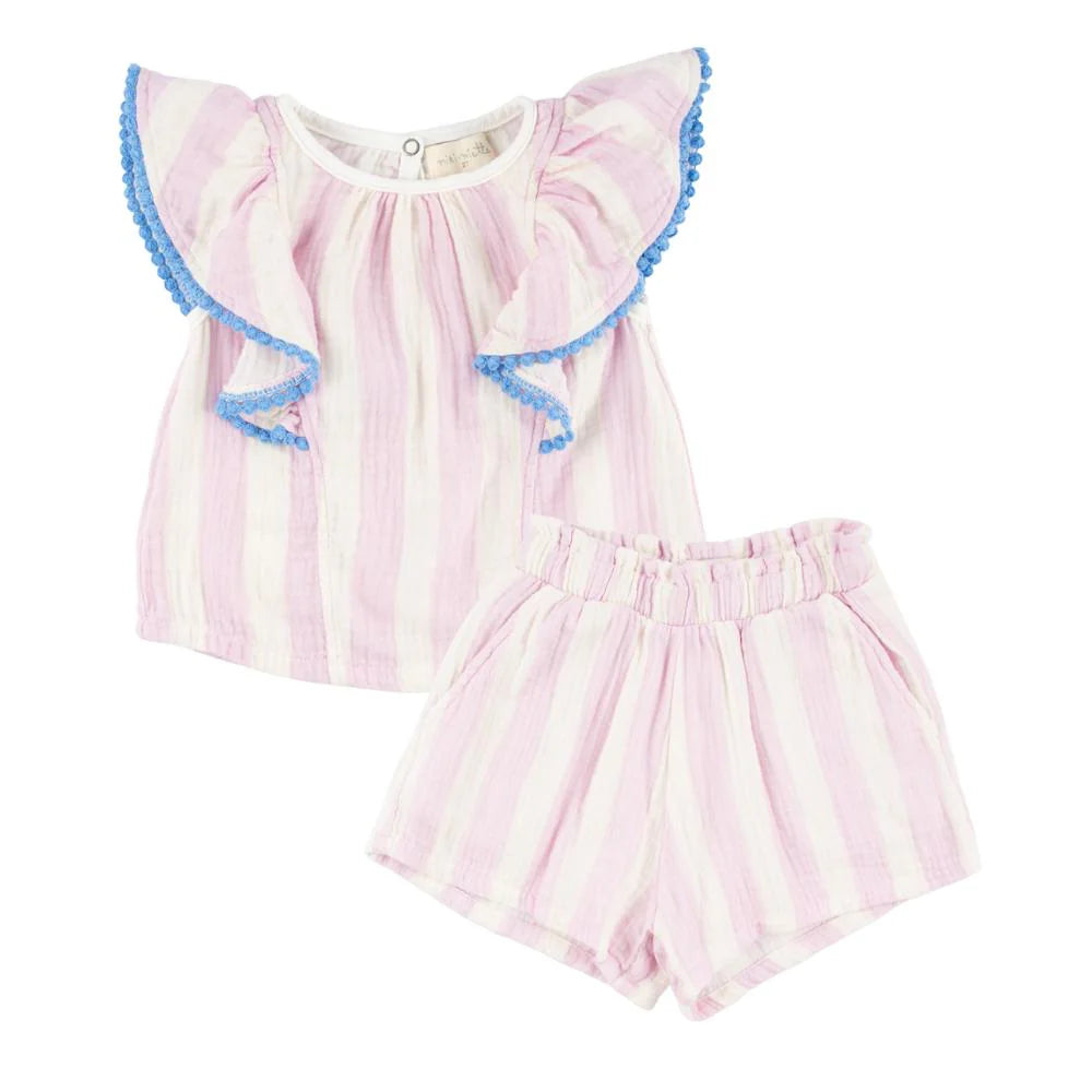 Miki Miette - Yasi Top/ Short Set - Wonderland