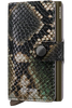 Secrid- Mini Wallet Serpent- Green, Purple