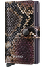 Secrid- Mini Wallet Serpent- Green, Purple