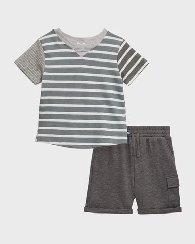 Splendid - Mixed Stripe Tee Set