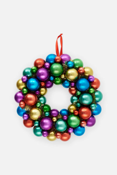 180 Degrees - Luminescent Ball Wreath 20"