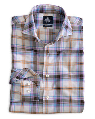 Johnnie-O - Rilling Button Down - Light Gray