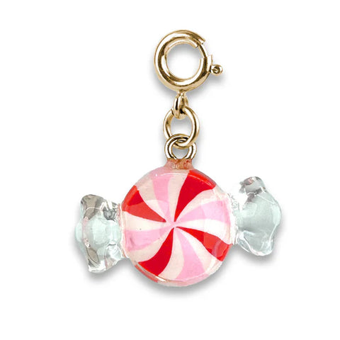 Charm-It - Gold Peppermint Candy Charm