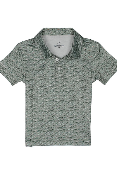 Properly Tied Boys polo Flock-Pointer-Fresh Catch