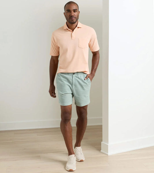 Peter Millar Crown Weekend Short - Sage Fog