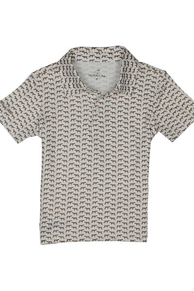 Properly Tied Boys polo Flock-Pointer-Fresh Catch