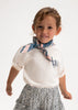 Mayoral Girls Shirt w/ Scarf