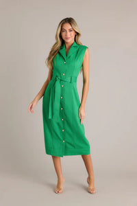 Prosperina - Jacqueline Mini Dress - Grass Green