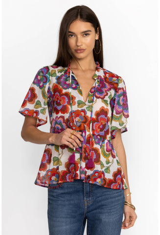 Johnny Was - Calanthe High Low Empire Waist Top
