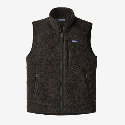 Patagonia - M's Retro Pile Fleece Vest - Black