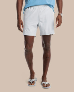 Southern Tide - Rip Channel 6" Performance Short - Seagull Grey