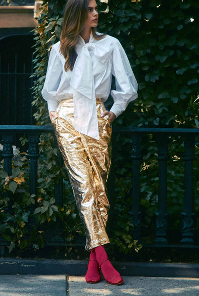 Hunter Bell - Haskell Pant - Cracked Gold