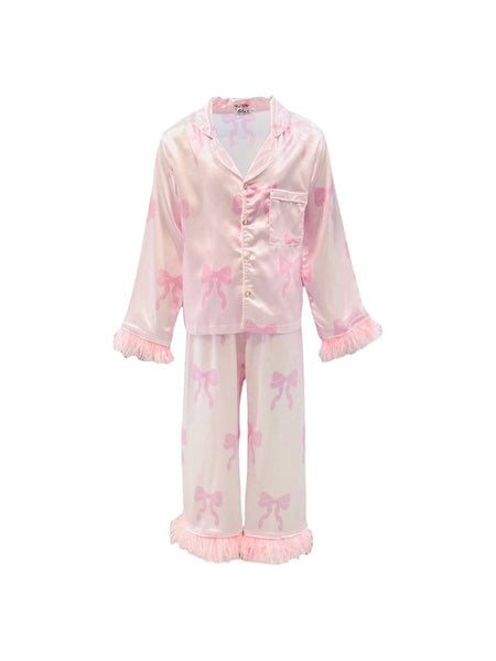 Lola & the Boys - Pretty in Bows Silky Set