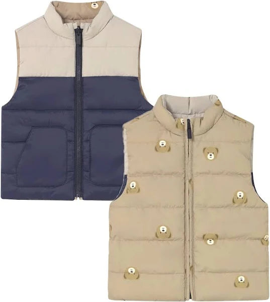Mayoral - Reversible Vest - Blue