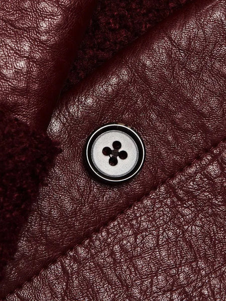 Rails - Drea - Marooon Shearling